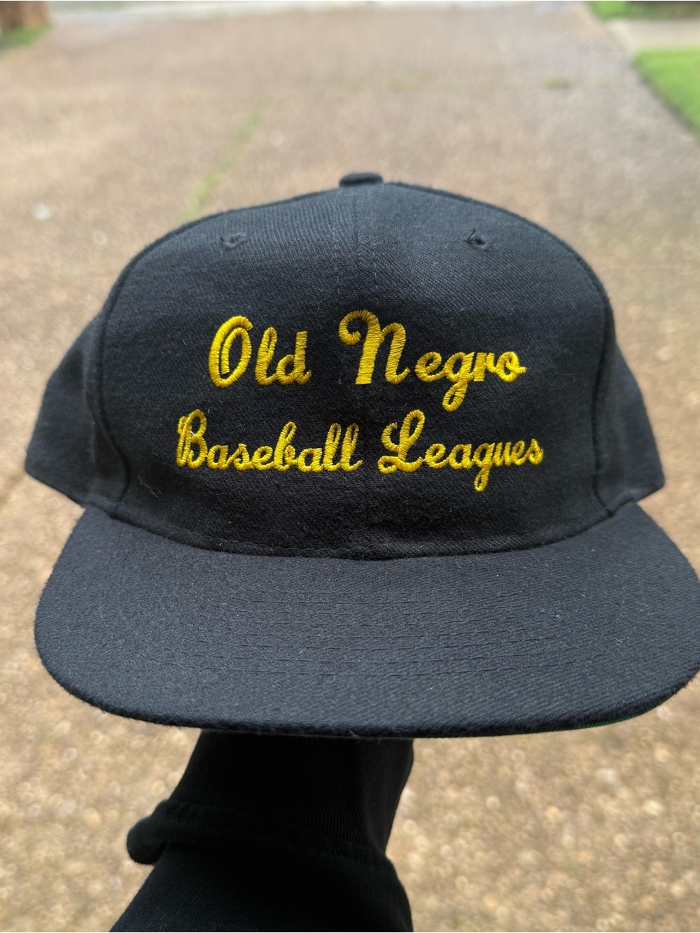 Vintage Old Negro Baseball Leagues Snapback Hat